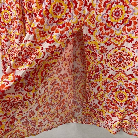 Torrid Multi Color Soft Flowy Summer Vacation Maxi Skirts size 5X - Picture 6 of 10